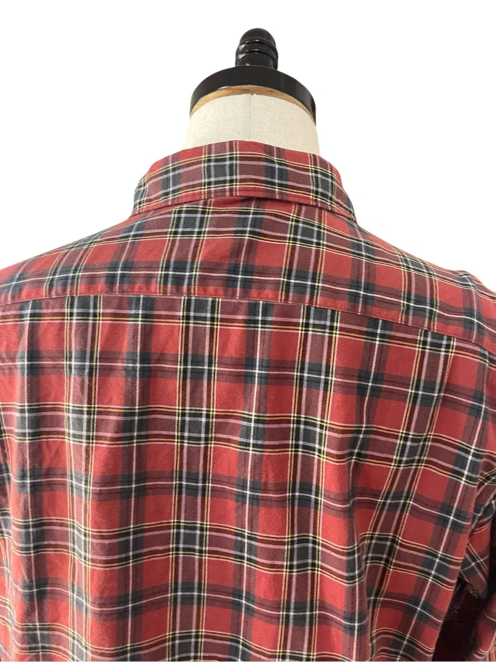 UNTUCKit Catarratto Button Down Slim Fit Shirt Red Plaid